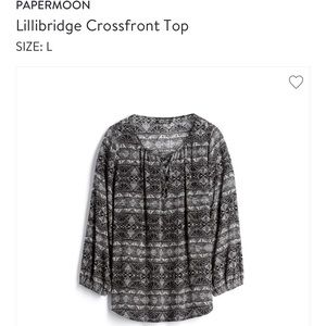 Papermoon for Stitch Fix Top